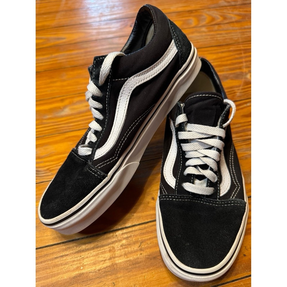 Vans Old Skool Suede Canvas Sneakers Men's 7, Women's 8.5